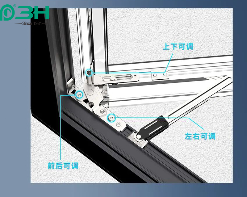 Vorhangfassadenbeschläge 5