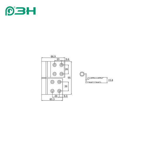 Fensterscharnier JX05B