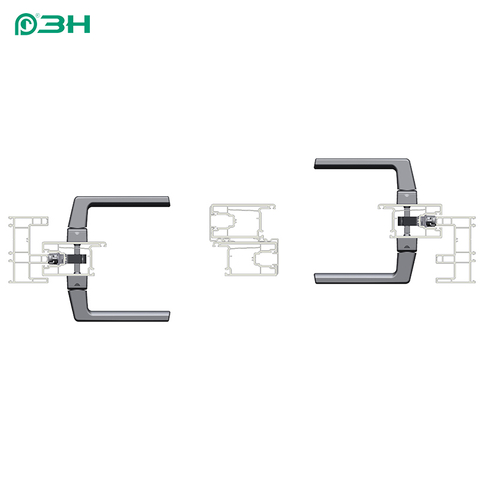 Beschlagsystem für Schiebetüren mit U-Nuten