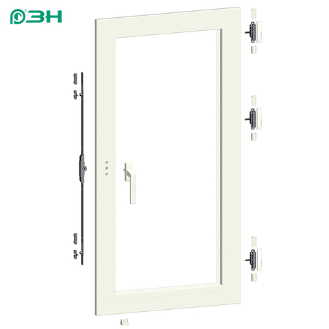 U-förmiges, nach innen öffnendes Mikroventilations-Hardwaresystem