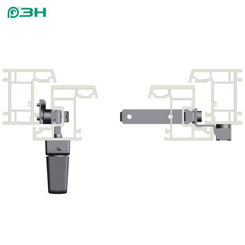 Feuerfestes Fensterbeschlagsystem ohne Temperaturregler