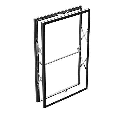 Parallel öffnendes Fensterbeschlagsystem