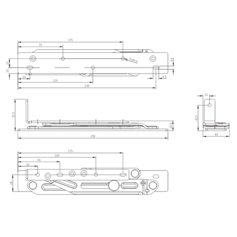 Fensterscharnier HHJ10