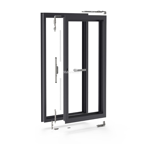 90 ° Tilt und Drehen Sie das Fensterhardware -System