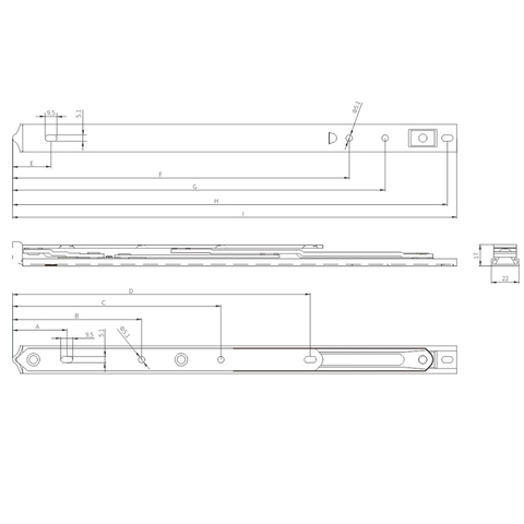 Reibungsstrebe HHKS12B