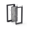 Integriertes Hardware -System mit zwei internen Bildschirmfenster