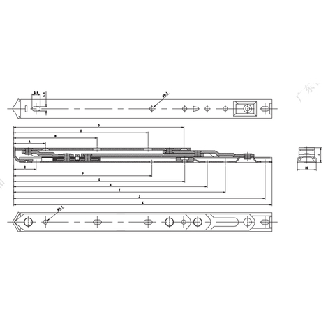Reibungsstrebe HHKX18-22