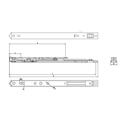 Reibungsstrebe HHKA10-16