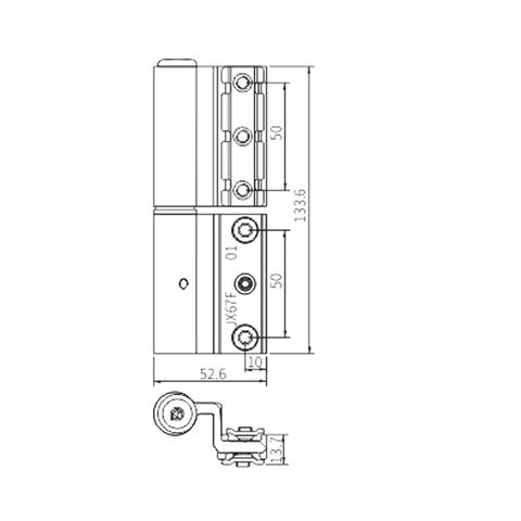 Fensterscharnier JX67F