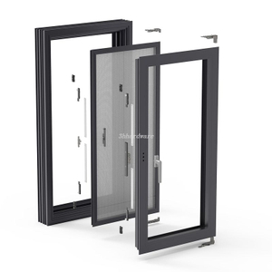 Außenbildschirm Integrated Swing Window Systems Innenglas