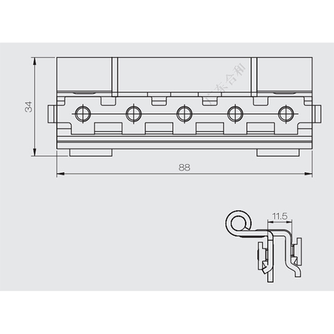Feuerfestes Scharnier FJX03