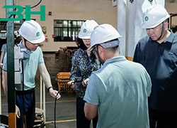 Nachrichten | Führungskräfte der China Architecture Metal Structure Association besuchen 3H Architectural Hardware, um neue Wege für hochwertige Entwicklung in der Hardware-Industrie zu erkunden